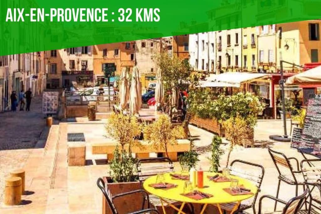 Label Etape - 2Min Gare - Wifi - Terrasse Apartment Marseille Luaran gambar